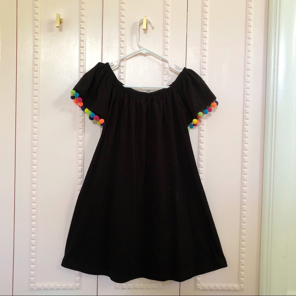 ASOS Pom Pom Swing Dress, size 4